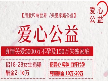 曲阳捐卵助孕生子 爱心志愿者招募